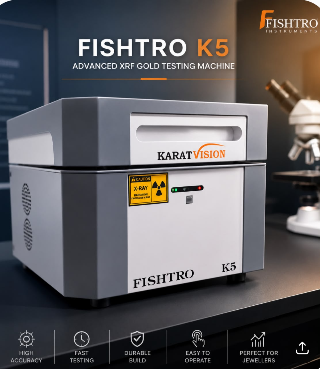 Microspec Series Gold Testing Machine